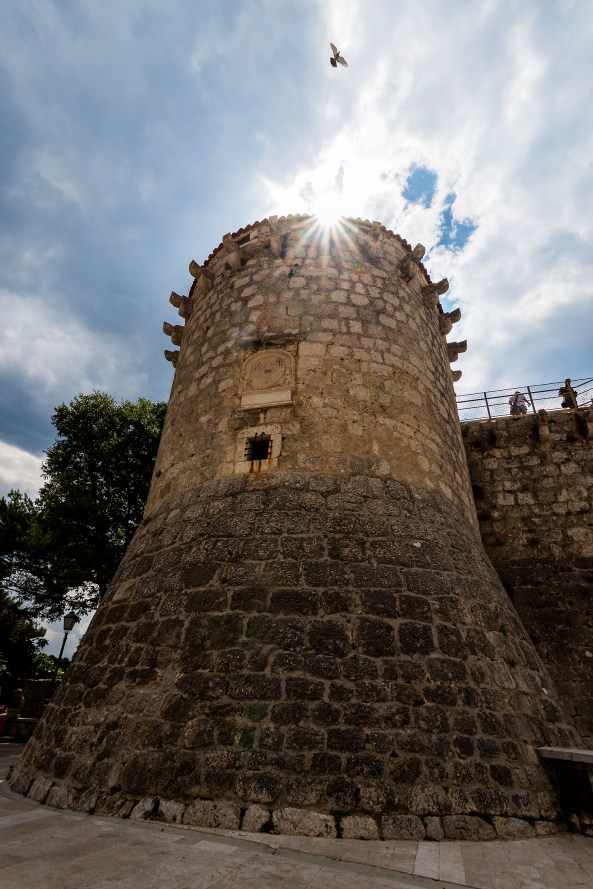 Torre di Krk in controluce copia