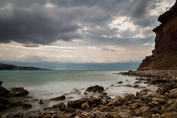 Verso Prvic in long exposure copia