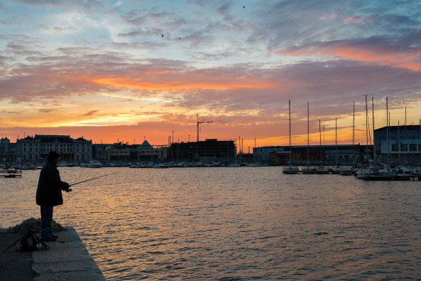 Pescare-al-tramonto
