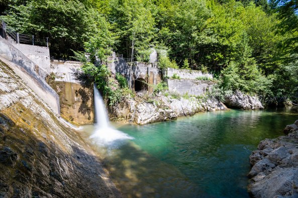 Chiusa sulla Idrijca